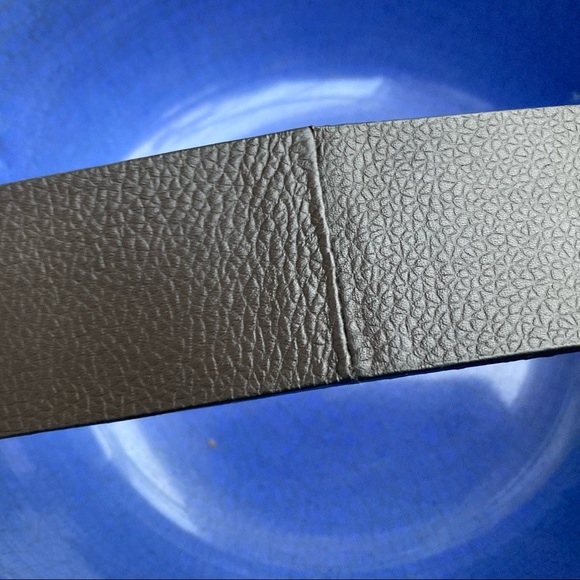 Chico’s Hammered Metal Buckle Belt 38” - Picture 4 of 12